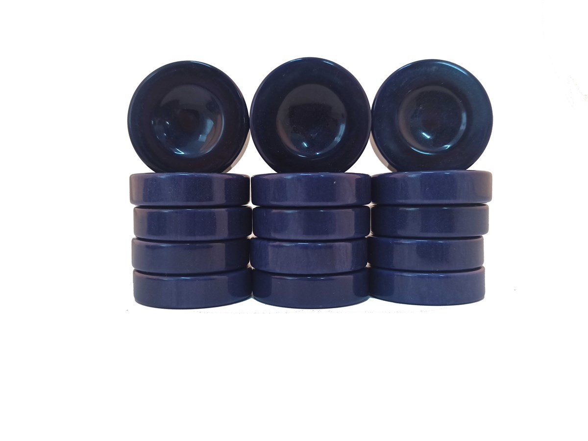 TAVLA PULU LACİVERT POLYESTER (44,5 mm) Helena Wood Art999.1302