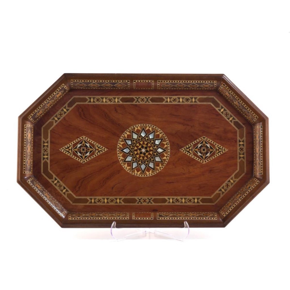 TİRYAKİ BOMBE BYK TEPSI  (51x32x3.5 cm)Helena Wood Art