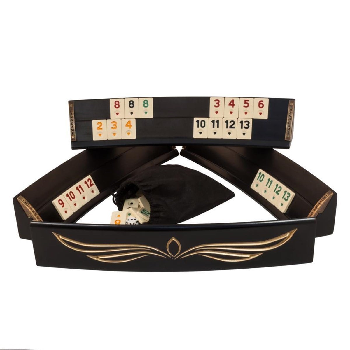 Wing Oymalı Oval Okey TakımıHelena Wood Art4610.GLD