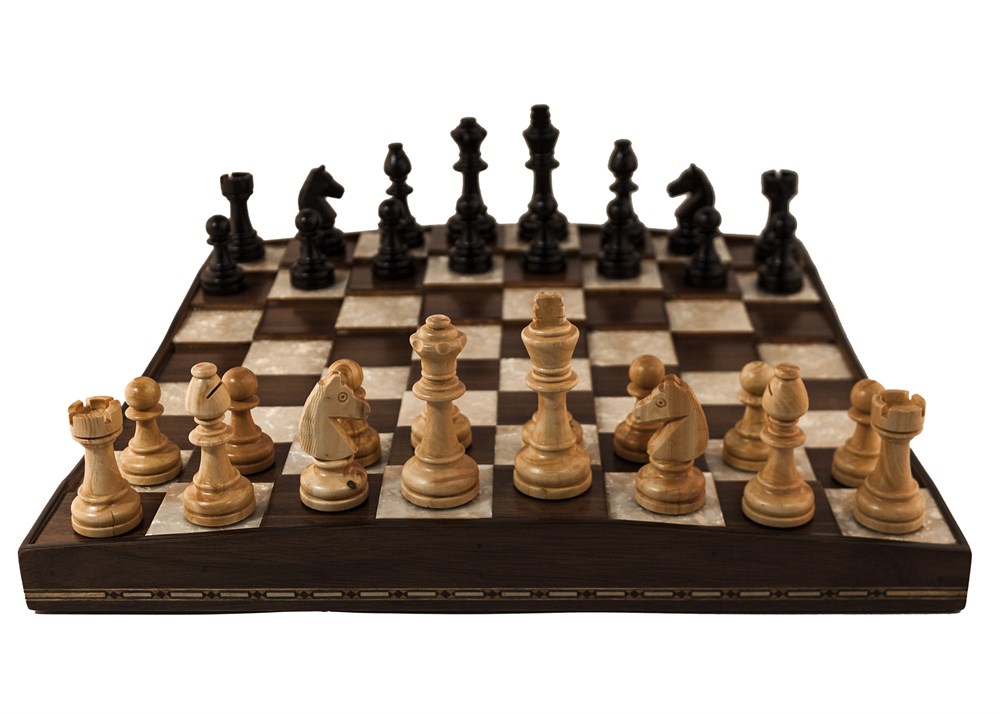 Piramit Satranç Seti - Ceviz | Klasik Ahşap FigürlüHelena Wood Art2656.WAL.17601
