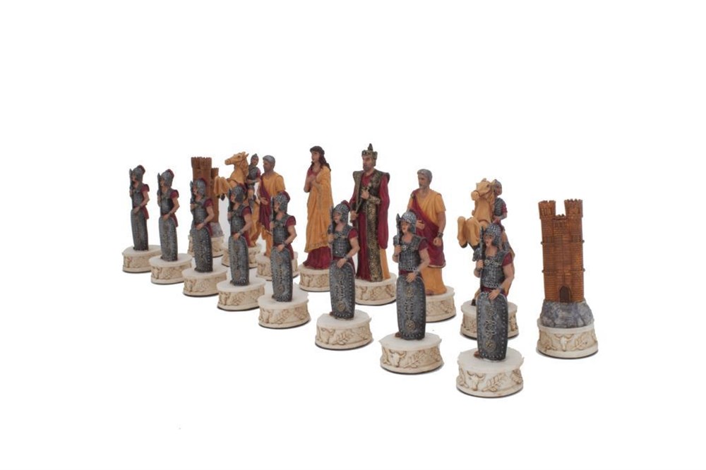 TRUVA  BOYAMA BÜYÜK SATRANÇ FİGÜRÜHelena Wood Art5601
