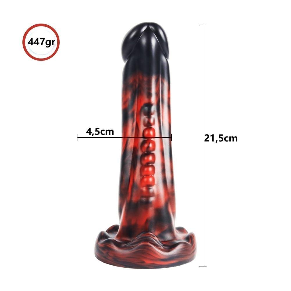 21,5 cm Gerçekçi Kalın Dildo Penis - Monster43