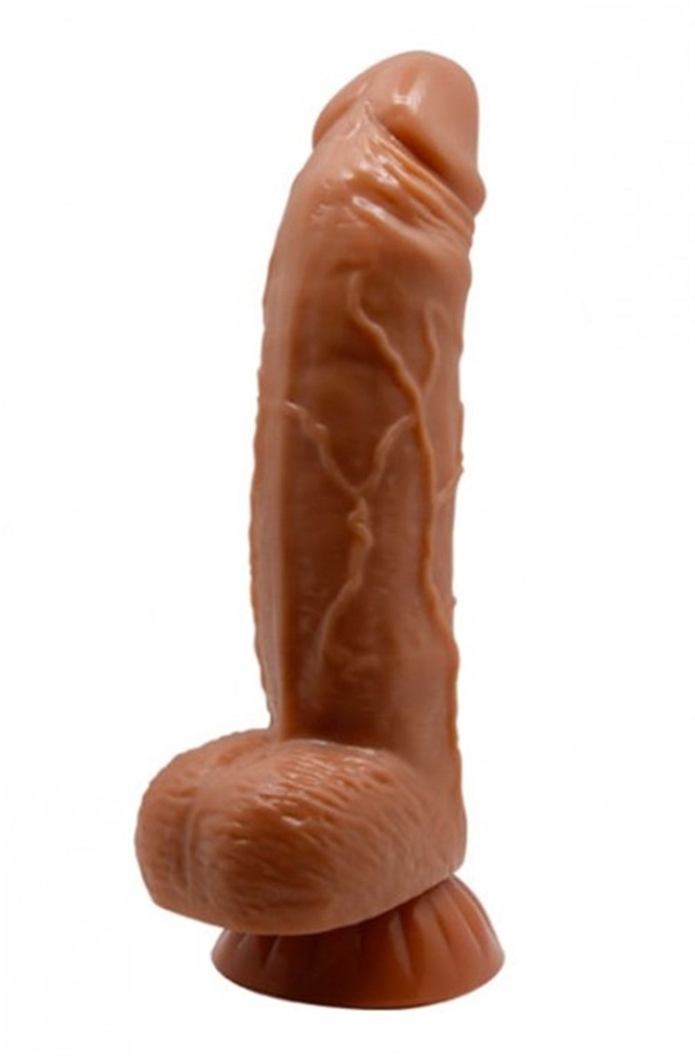 Yeni Nesil Çift Katmanlı Belden Bağlamalı 18 cm Realistik Dildo Penis