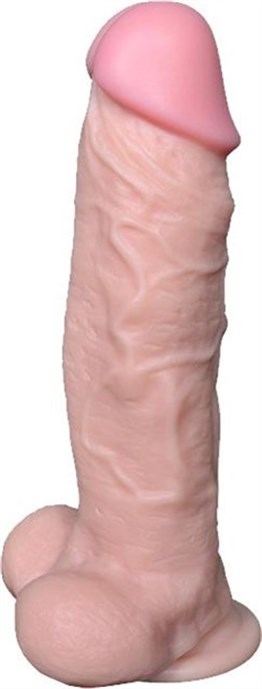 27 cm Belden Bağlamalı Realistik Dildo Penis - J. King