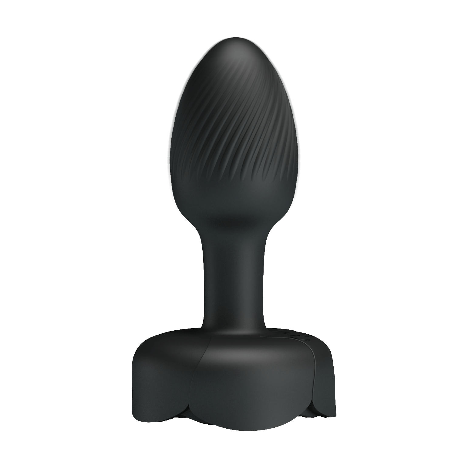 USBden Manyetik Şarjlı 10 Farklı Titreşimli 5 Led Işıklı Silikon Anal Plug - Olman
