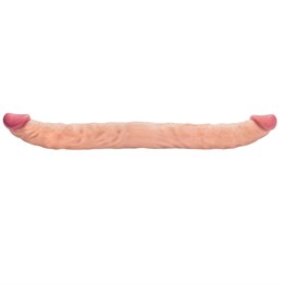 40 cm Çift Taraflı Realistik Dildo Anal Vajinal Penis