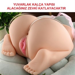 Realistik Vajinal & Anal Masturbatör - Maid