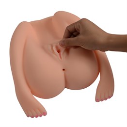 Realistik Vajinal & Anal Masturbatör - Boby