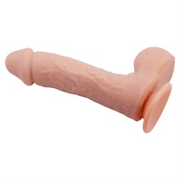 22,2 cm belden bağlamalı Realistik Vantuzlu Dildo Penis - Johnson