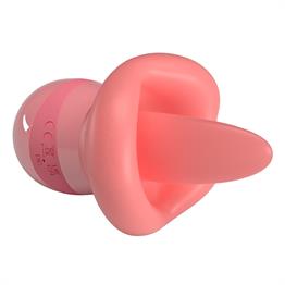 10 Fonksiyonlu USB Şarjlı Klitoris Uzun Dil Uyarıcılı Teknolojik Vibratör - Kylee