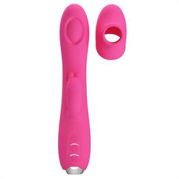 USB Şarjlı 3 Emme ve 12 Titreşim Fonksiyonlu 19,8 cm Teknolojik Vibratör- Regina