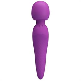 USB Şarjlı 7 Titreşimli Masaj Vibratörü Bayan Klitoris Uyarıcı Vibratör - Meredith