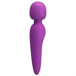 USB Şarjlı 7 Titreşimli Masaj Vibratörü Bayan Klitoris Uyarıcı Vibratör - Meredith