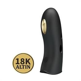 USB Şarjlı 7 Titreşim & Elektro Şoklu Klitoris Uyarıcılı Titreşimli Parmak Vibratörü