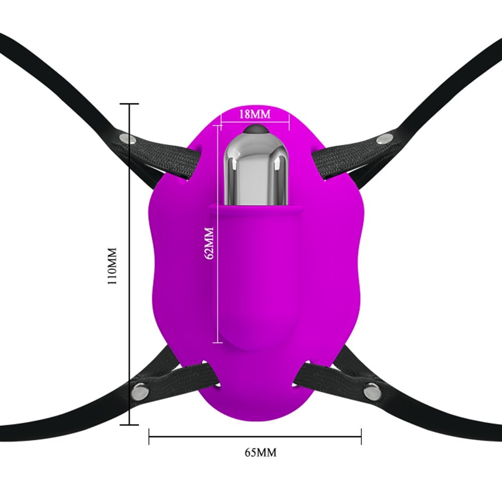 Стимулятор Клитора Love Rider Butterfly Bliss розовый в виде бабочки