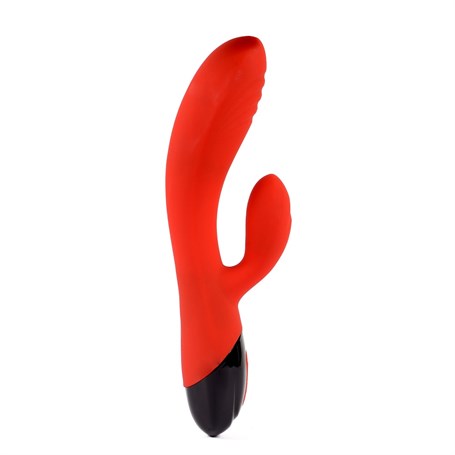 USB Şarjlı 10 Fonksiyonlu Klitoris Uyarıcılı Teknolojik Vibratör - HuanLe
