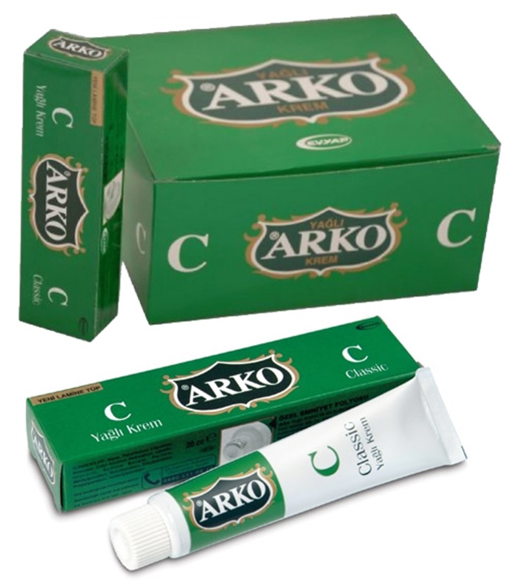 ARKO KREM CLASSIC YAĞLI 20 CC TÜP ( 12Lİ KUTU )
