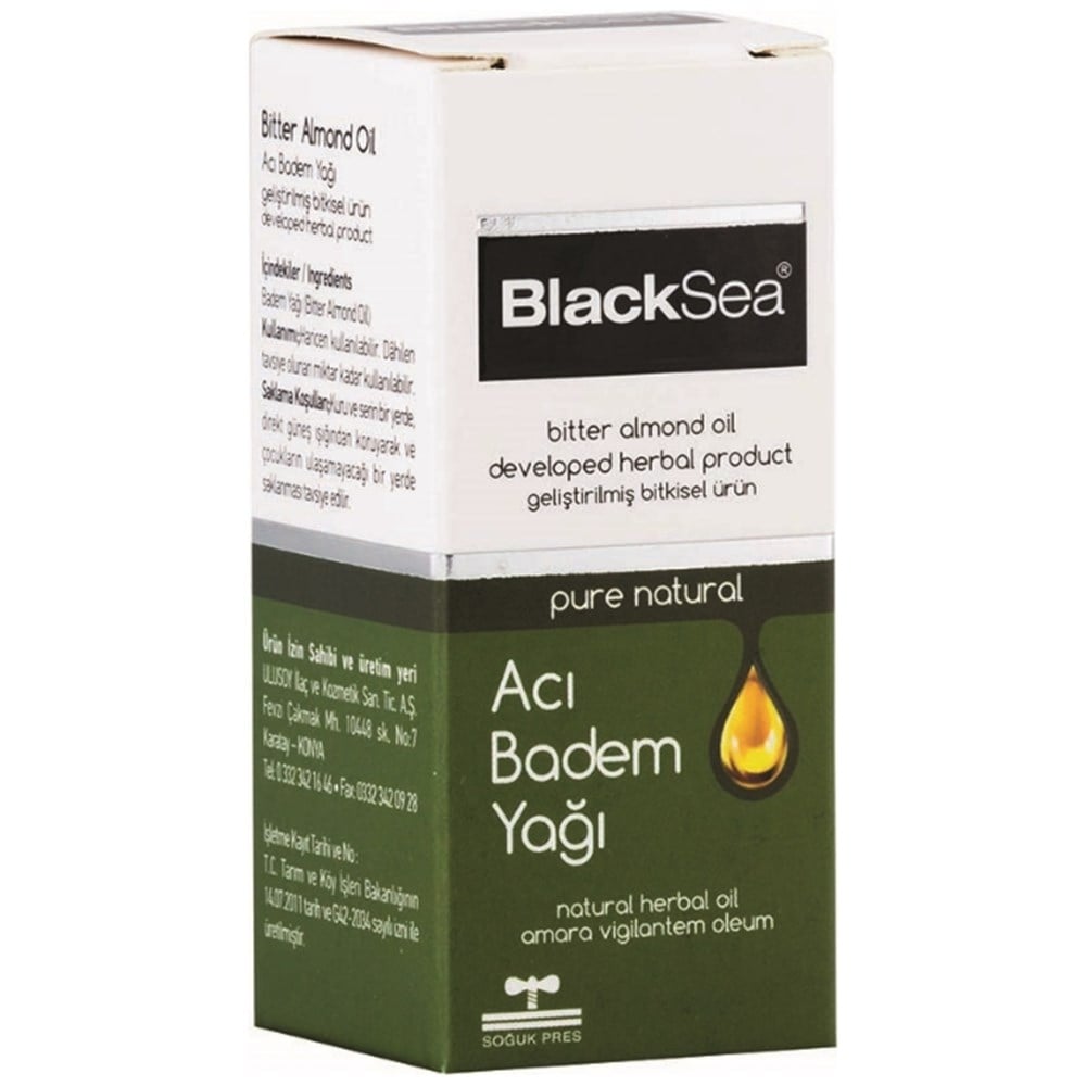 BLACK SEA ACI BADEM YAĞI 20 ML