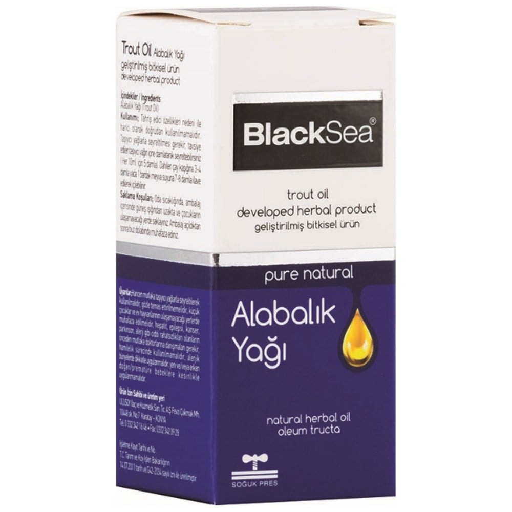 BLACK SEA ALABALIK YAĞI 20 ML