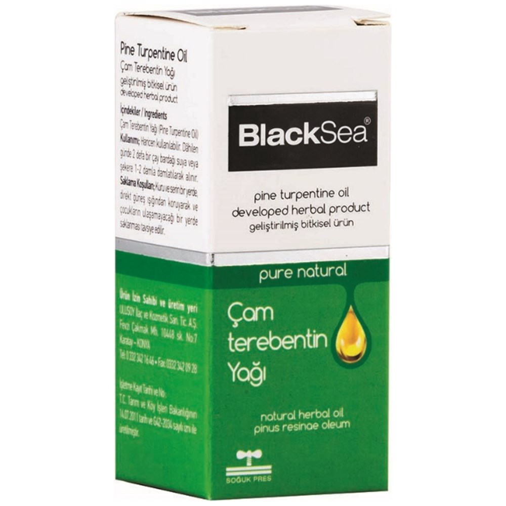 BLACK SEA ÇAM TEREBENTİN YAĞI 20 ML