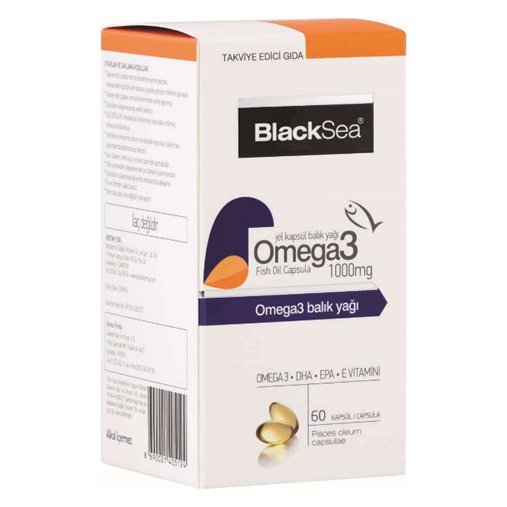 BLACK SEA-GT OMEGA 3 60 KAPSÜL
