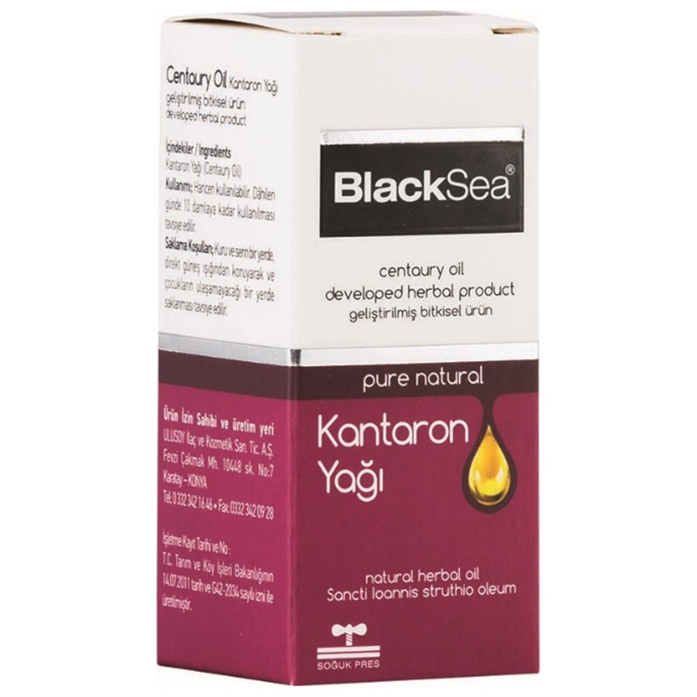 BLACK SEA KANTARON YAĞI 20 ML