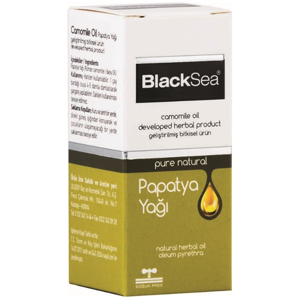 BLACK SEA PAPATYA YAĞI 20 ML