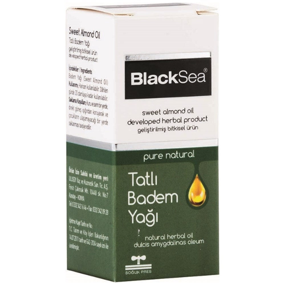 BLACK SEA TATLI BADEM YAĞI 20 ML