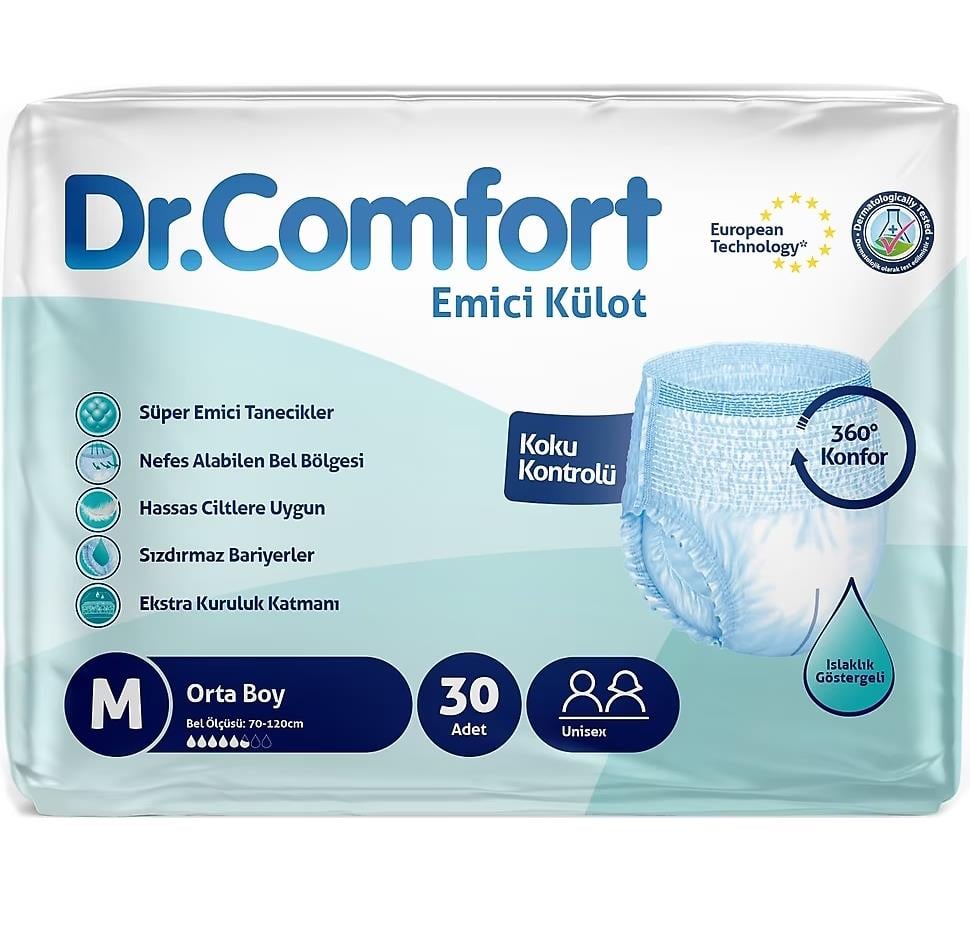 EMİCİ KÜLOT DR.COMFORT MEDİUM 30'LU ( 5608 )