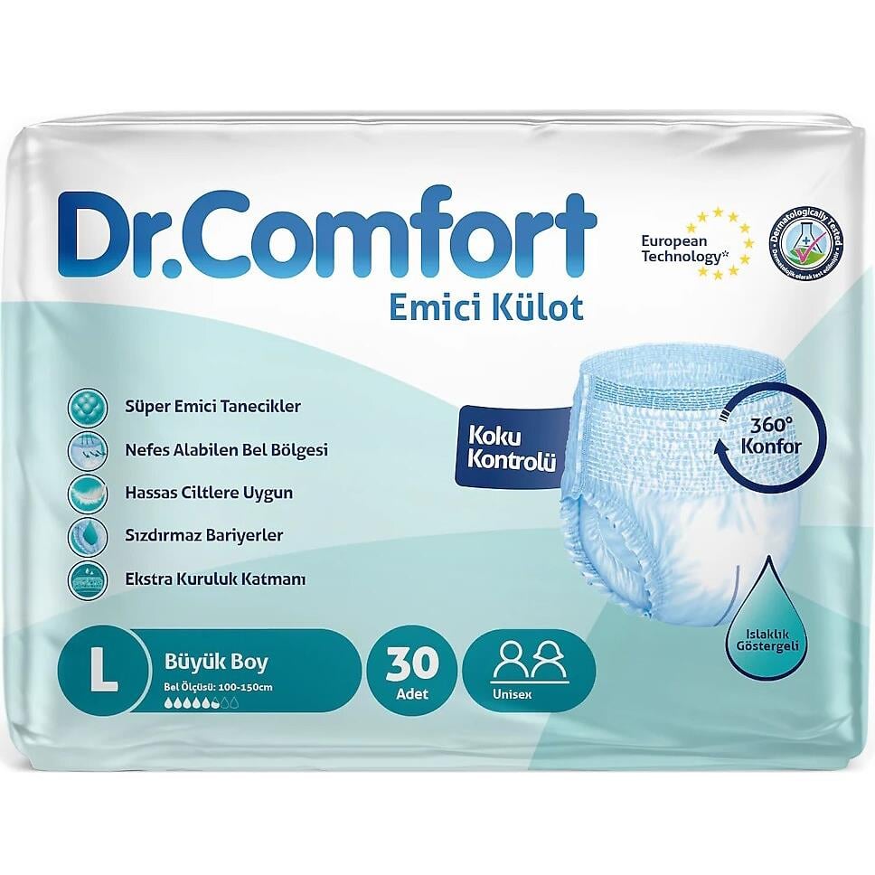 EMİCİ KÜLOT DR.COMFORT LARGE 30'LU ( 5615 )