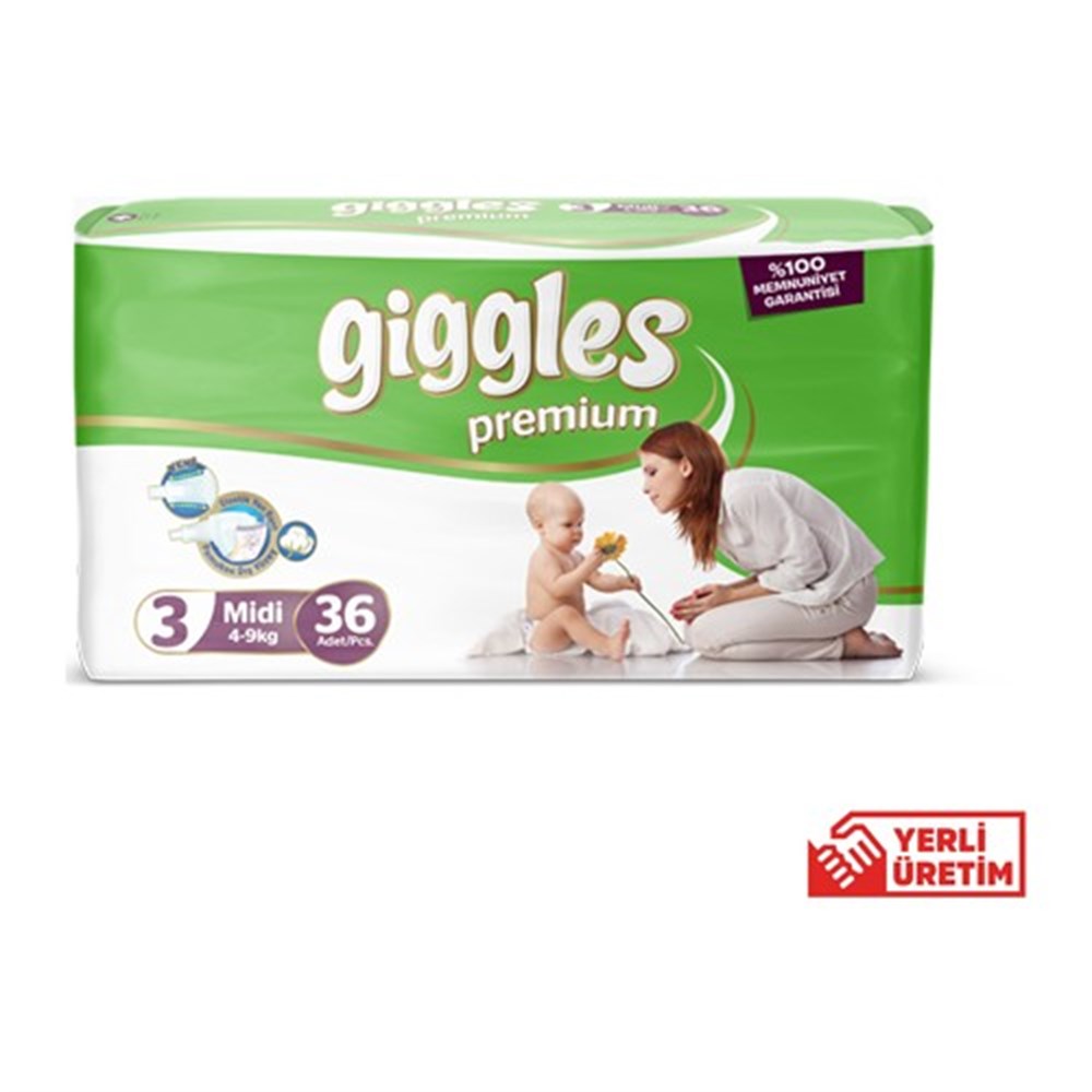 GİGGLES Ç.BEZİ NO:3 MİDİ 36'LI
