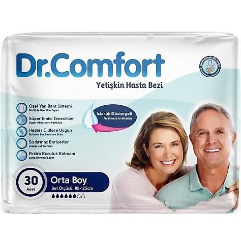 HASTA BEZİ DR.COMFORT EKO MEDIUM 30'LU ( 0986 )