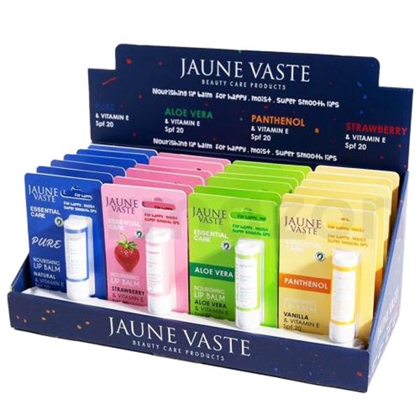 JAUNE VASTE LIP BALM 24'LÜ STAND