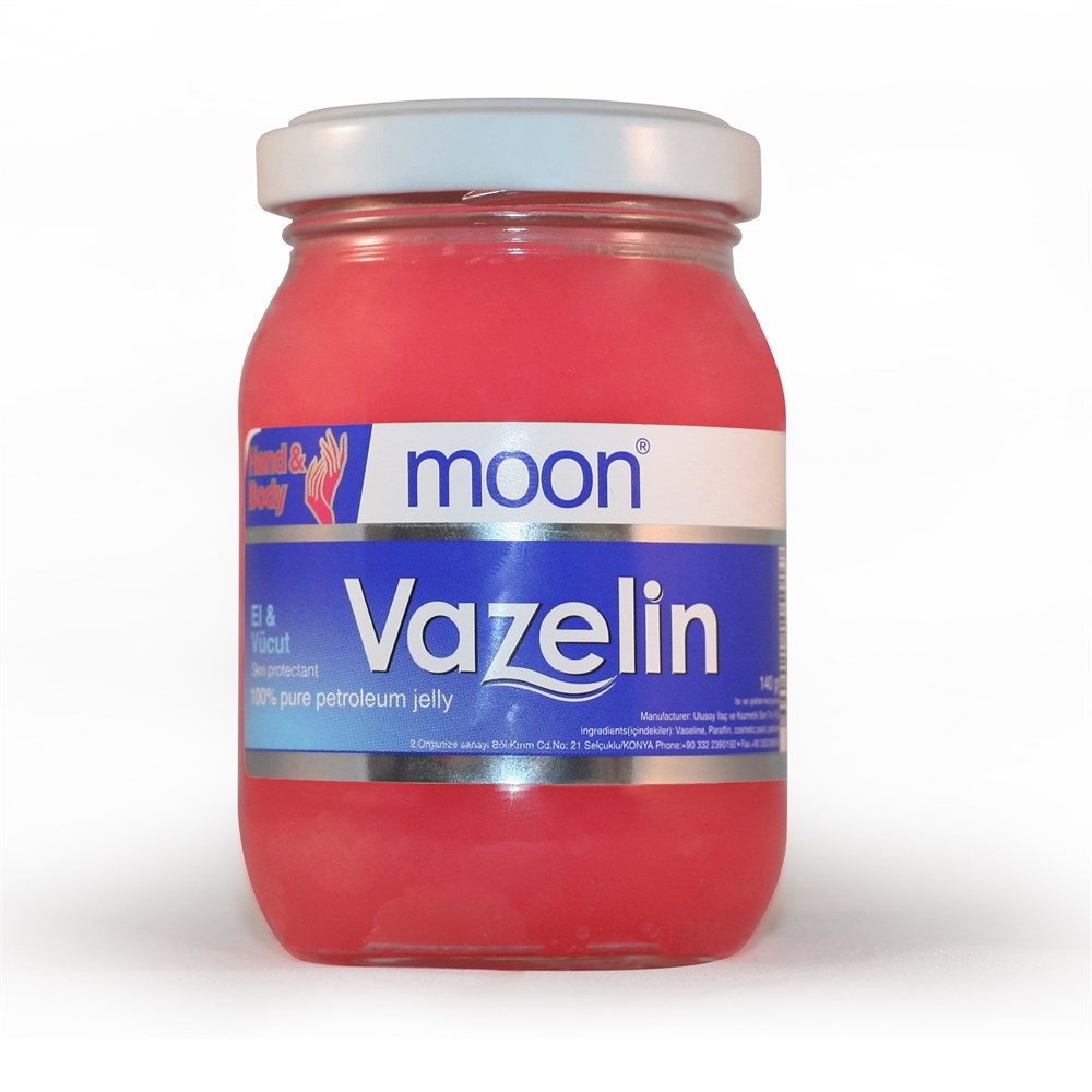 MOON VAZELİN 140 GR CAM PEMBE