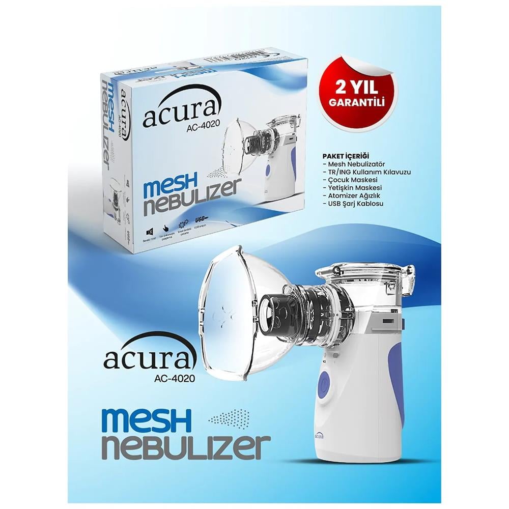 NEBULİZATÖR ACURA AC 4020 MESH