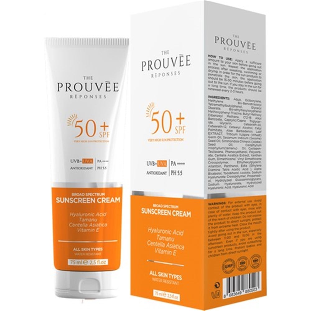 PROUVEE FK-50 GÜNEŞ KREMİ VÜCUT 75 ML.