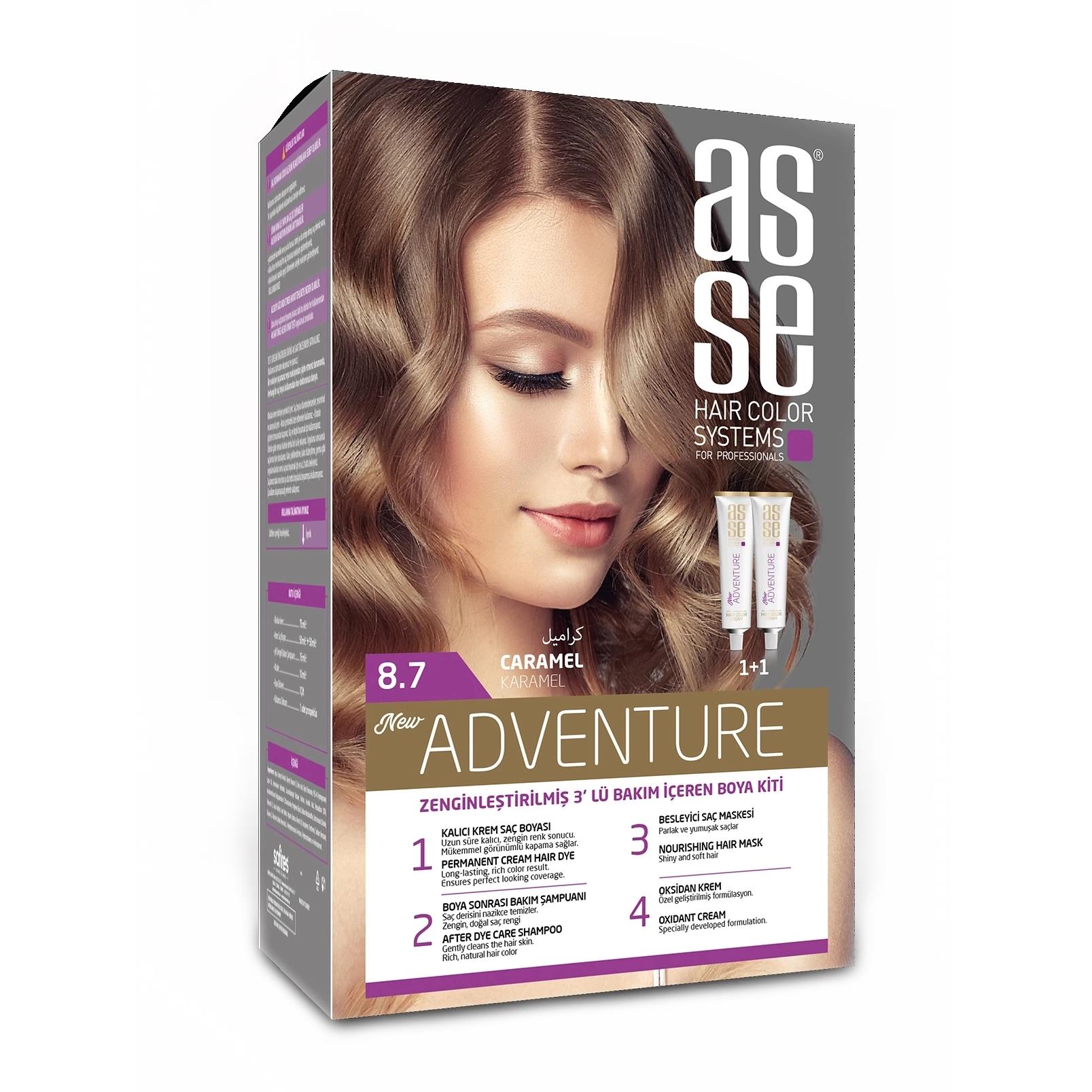 ASSE SAÇ BOYASI 8.7 KARAMEL