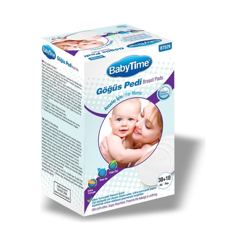 BABYTİME BT-529 GÖĞÜS PEDİ 30 + 10