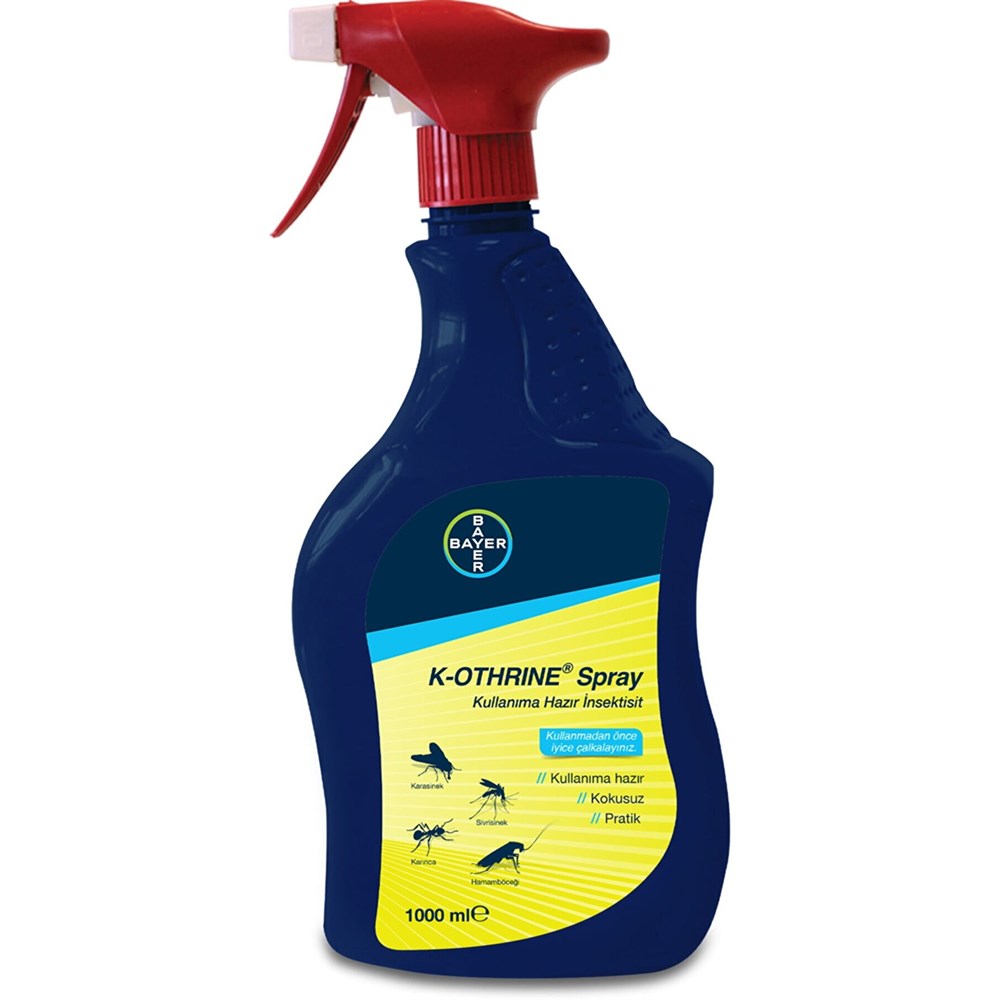 BAYER GARDEN K-OTHRINE ALL HAŞERE İLACI 1 LT. ( YENİ )