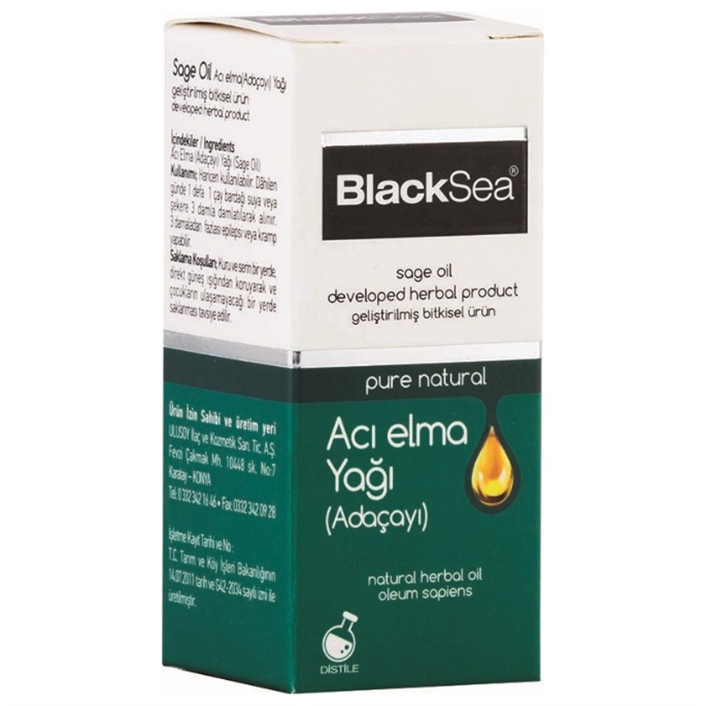 BLACK SEA ACI ELMA YAĞI (ADAÇAYI) 20 ML