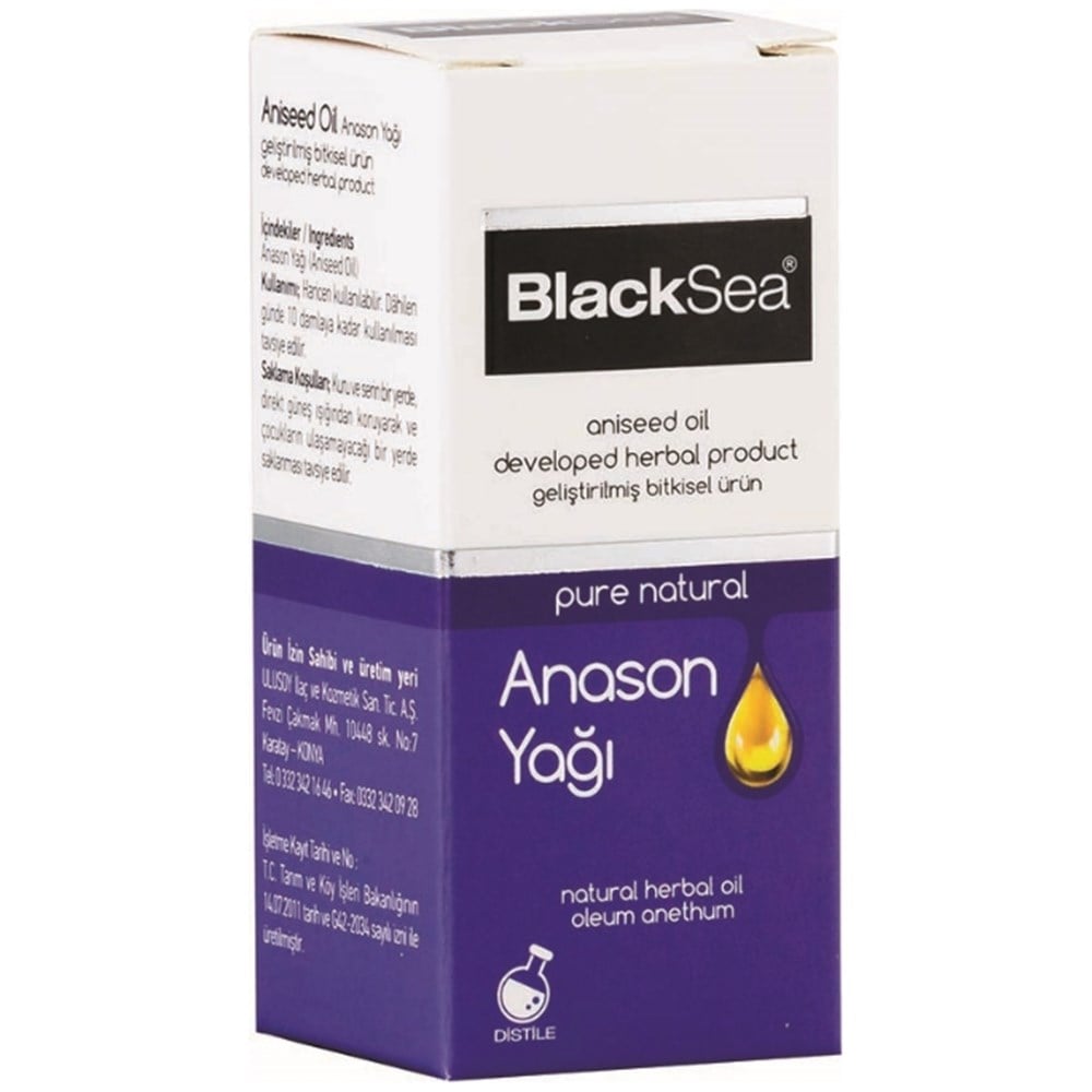 BLACK SEA ANASON YAĞI 20 ML