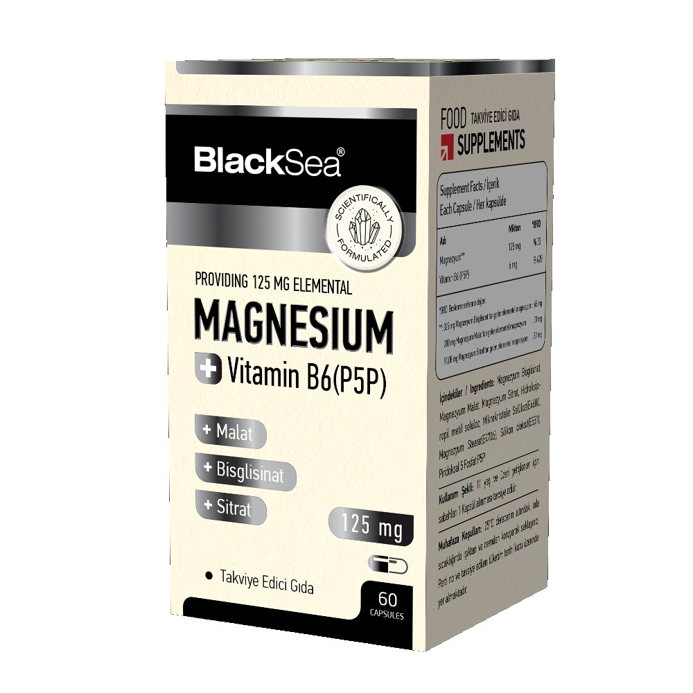 BLACK SEA-GT MAGNEZYUM 60 TABLET