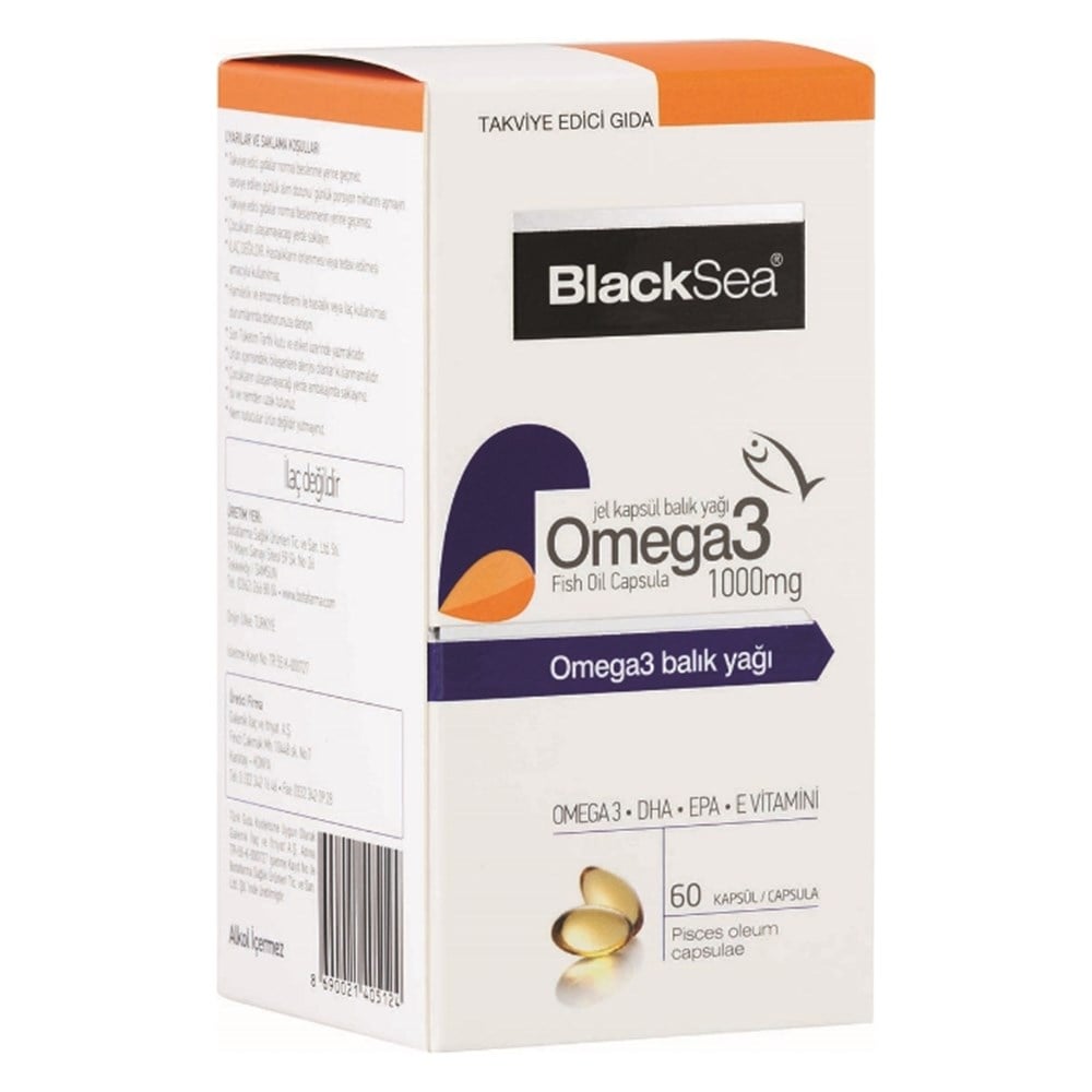 BLACK SEA-GT OMEGA 3 60 KAPSÜL