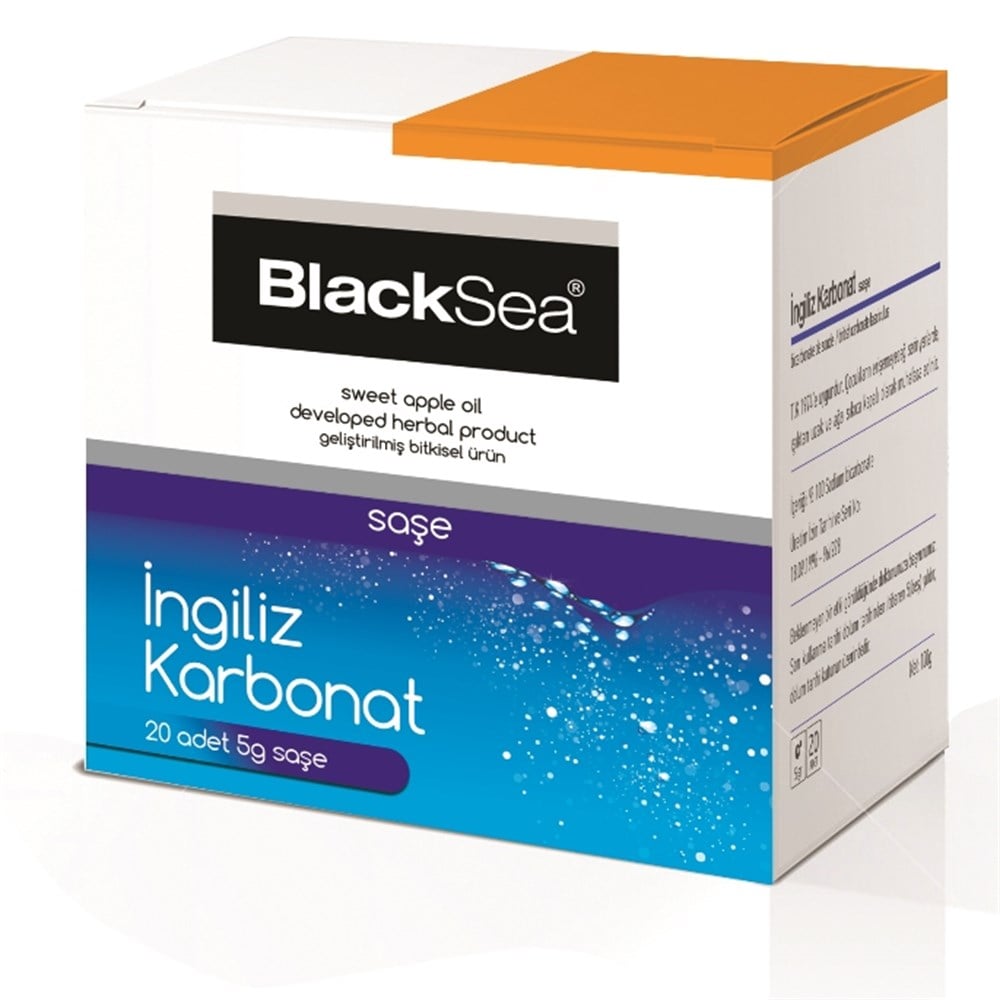 BLACK SEA İNGİLİZ KARBONAT 20X5 GR SAŞE
