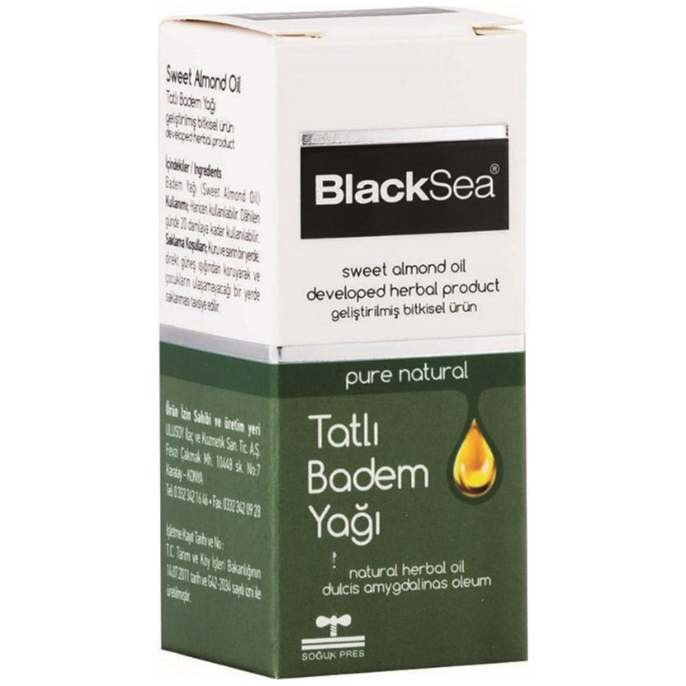 BLACK SEA TATLI BADEM YAĞI 20 ML
