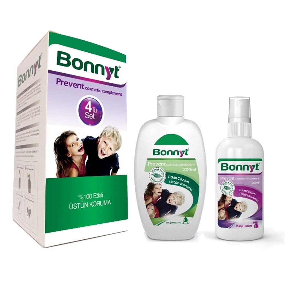 BONNYT SPREY + ŞAMPUAN + METAL TARAK (KOFRE)