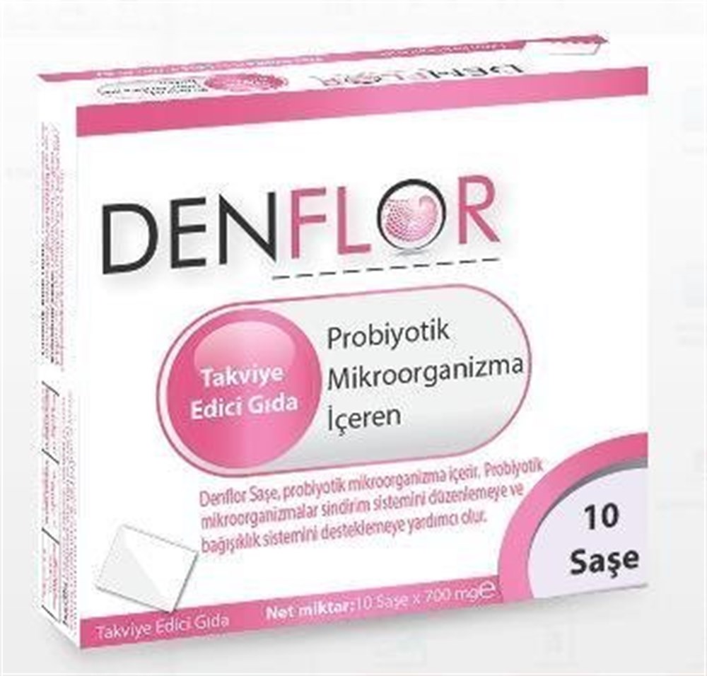 DENFLOR (PROBİYOTİK) 10 SAŞE