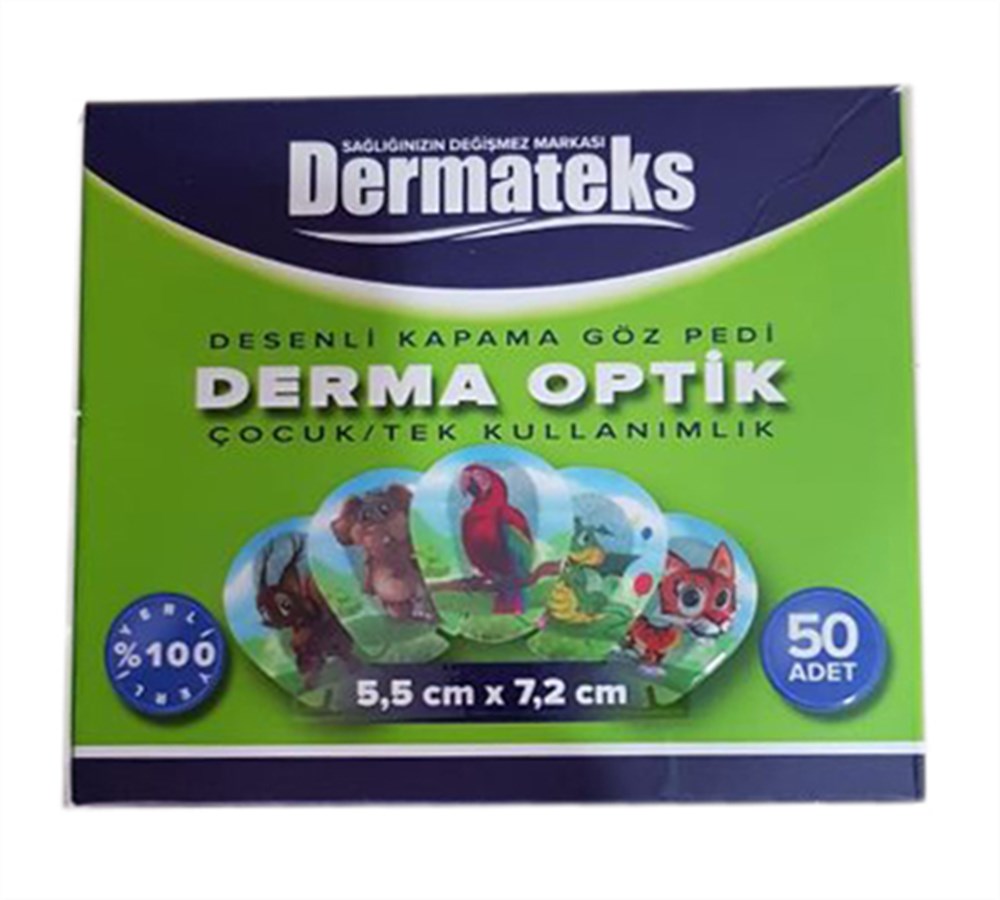 DERMATEKS GÖZ PEDİ 50'Lİ ÇOCUK