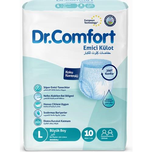 EMİCİ KÜLOT DR. COMFORT LARGE 10'LU ( 8 ) ( 5646 )
