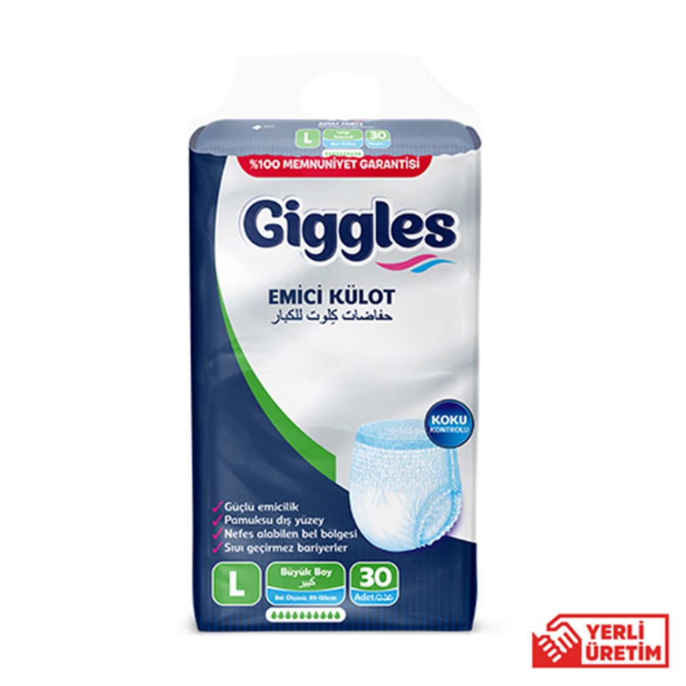 EMİCİ KÜLOT GİGGLES EKO LARGE 30'LU